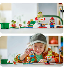 Lego Super Mario - Avventure di LEGO® Mario interattivo - Lego 71439 con i Personaggi Nintendo di Bowser e Yosh Anni 6+ 218pz