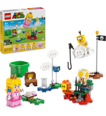Lego Super Mario - Avventure di LEGO Peach interattiva - Lego 71441 con la Principessa e un Toad Giallo Anni 6+ 208pz