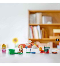 Lego Super Mario - Avventure di LEGO Peach interattiva - Lego 71441 con la Principessa e un Toad Giallo Anni 6+ 208pz