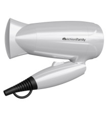 Asciugacapelli da viaggio Handy Style New - 13,5x8x20,5 cm - 1200 W - 220/240 V - grigio - Melchioni family