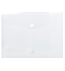 Busta a tasca con chiusura in velcro - PPL - 24 x 32 cm - colori assortiti - Exacompta