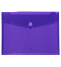 Busta a tasca con chiusura in velcro - PPL - 24 x 32 cm - colori assortiti - Exacompta