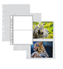 Buste forate Atla F porta foto - 4 spazi 15 x 21 cm - trasparente - Sei Rota - conf. 10 pezzi