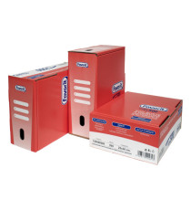 Buste forate La 500 - Superior - buccia - 22 x 30 cm - trasparente - Favorit - conf. 500 pezzi