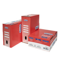 Buste forate La 500 - Superior - buccia - 22 x 30 cm - trasparente - Favorit - conf. 500 pezzi