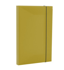 Cartella progetto con elastico HOLOS - 34,5 x 23,5 cm - dorso 3 cm - verde - Fellowes