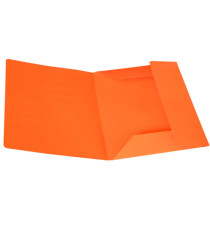 Cartellina 3 lembi - 200 gr - 25 x 34,5 cm - cartoncino bristol - arancio - Starline - conf. 25 pezzi