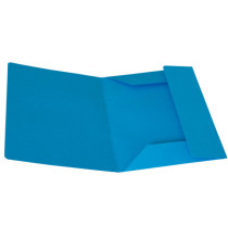 Cartellina 3 lembi - 200 gr - 25 x 34,5 cm - cartoncino bristol - azzurro - Starline - conf. 25 pezzi
