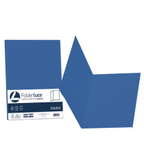 Cartelline semplici Luce - 200 gr - 25 x 34 cm - blu prussia - Favini - conf. 50 pezzi