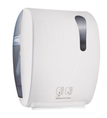 Dispenser elettronico asciugamani Kompatto Advan 875 - 32 x 22,4 x 40,5 cm - bianco - Mar Plast