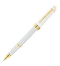 Penna roller Bailey Light - punta F - fusto bianco - Cross