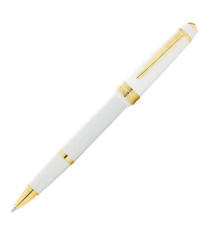 Penna roller Bailey Light - punta F - fusto bianco - Cross