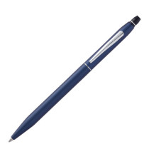 Penna sfera Click - punta M - fusto blu - Cross