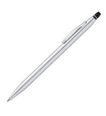 Penna sfera Click - punta M - fusto cromo - Cross