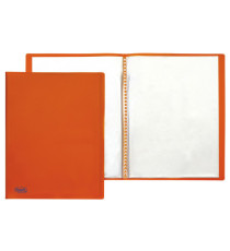 Portalistini Sviluppo - buccia - PP - 22 x 30 cm - 40 buste - arancio - Favorit