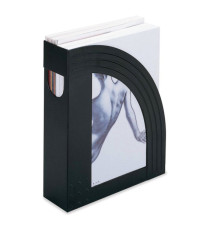 Portariviste E803 - 24,5 x 30 cm - dorso 7,5 cm - nero - Fellowes