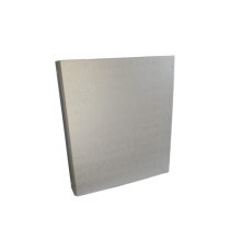 Raccoglitore King - 22 x 30 cm - 4 anelli tondi 30 mm - dorso 4 cm - rivestimento in PP - grigio - Starline