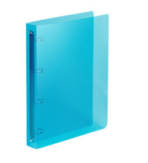 Raccoglitore Lumina - 22 x 30 cm - 4 anelli tondi 30 mm - PP - blu - Favorit