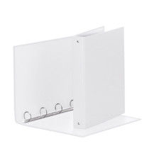 Raccoglitore Meeting - 22 x 30 cm - 4 anelli tondi 30 mm - dorso 4 cm - PP - bianco - Esselte