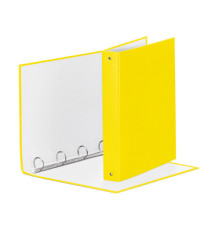 Raccoglitore Meeting - 22 x 30 cm - 4 anelli tondi 30 mm - dorso 4 cm - PP - giallo vivida - Esselte
