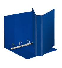 Raccoglitore personalizzabile Display - 22 x 30 cm - 4 anelli a D 30 mm - dorso 4,7 cm - blu - Esselte