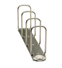 Raccoglitore Stelvio F - 22 x 30 cm - 4 anelli a Q 65 mm - dorso 9 cm - blu - Sei Rota