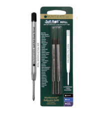 Refill per sfera Parker - punta large - blu  - Monteverde - conf. 2 pezzi