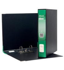 Registratore Dox 4 - dorso 5 cm - commerciale 23 x 29,7 cm - verde - Esselte Dox