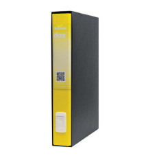 Registratore Dox 5 - dorso 5 cm - protocollo 23 x 34 cm - giallo - Esselte Dox