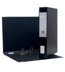 Registratore Dox 5 - dorso 5 cm - protocollo 23 x 34 cm - nero - Esselte Dox