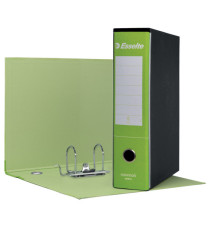 Registratore Essentials G75 - dorso 8 cm - protocollo 23 x 33 cm - verde chiaro - Esselte