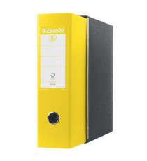 Registratore Eurofile G53 - dorso 8 cm - commerciale 23 x 30 cm - giallo vivida - Esselte