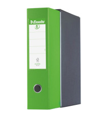 Registratore Eurofile G55 - dorso 8 cm - protocollo 23 x 33 cm - verde vivida - Esselte