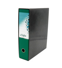 Registratore Kingbox - dorso 8 cm - protocollo 23 x 33 cm - verde - Starline