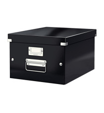 Scatola archivio Click & Store - 28,1 x 20 x 37cm (A4) - nero - Leitz