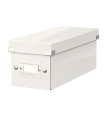 Scatola archivio Click & Store - per CD - 14,3 x 13,6 x 35,2 cm - bianco - Leitz
