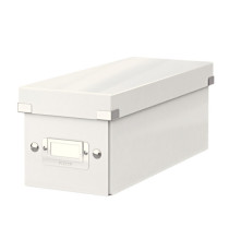 Scatola archivio Click & Store - per CD - 14,3 x 13,6 x 35,2 cm - bianco - Leitz