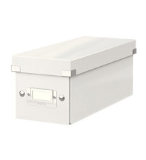 Scatola archivio Click & Store - per CD - 14,3 x 13,6 x 35,2 cm - bianco - Leitz