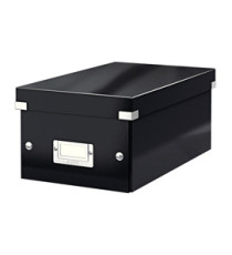 Scatola archivio Click & Store - per DVD - 20,6 x 14,7 x 35,2 cm - nero - Leitz
