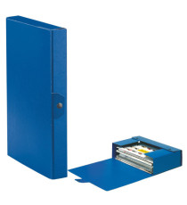 Scatola progetto Eurobox - dorso 4 cm - 25 x 35 cm - blu - Esselte