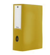 Scatola progetto Plus HOLOS - 25 x 35 cm - dorso 10 cm - giallo sabbia - Fellowes