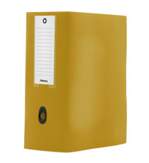 Scatola progetto Plus HOLOS - 25 x 35 cm - dorso 15 cm - giallo sabbia - Fellowes
