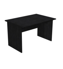 Scrivania Easy - lineare - 120 x 80 x 72 cm - nero venato