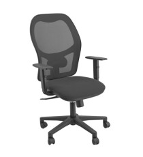 Seduta operativa Hubble HUHUVE - tessuto Eco - braccioli regolabili - nero - Unisit