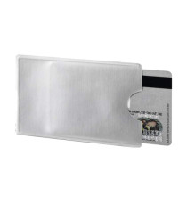 Tasca porta carte di credito RFID Secure - PPL - 5,4 x 8,7 cm - trasparente/argento - Durable