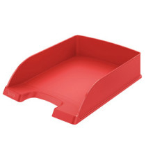Vaschetta portacorrispondenza Leitz Plus Standard - 25,5 x 7 x 36 cm - rosso - Leitz