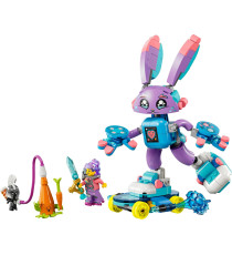 Lego DREAMZzz - 3 in 1 Izzie e il coniglietto del gaming Bunchurro - Lego 71490 con Skateboard e Booster Anni 7+ 252pz