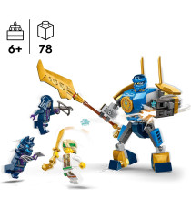 Lego Ninjago - Pack Mech da battaglia di Jay - Lego 71805 con 4 Minifigure tra cui Master Lloyd e Armi Anni 8+ 78pz