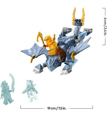 Lego Ninjago - Draghetto Riyu - Lego 71810 con 3 Minifigure di Personaggi Ninja Anni 6+ 132pz