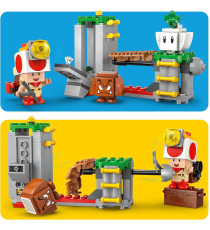 Lego Super Mario - In campeggio con Capitan Toad - Lego 72040 con 3 Figure, una Tenda e un Ponte che Crolla 6+ 159pz